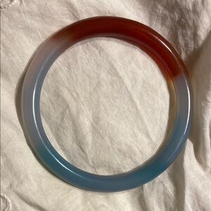 Vintage Chinese Glass Bangle